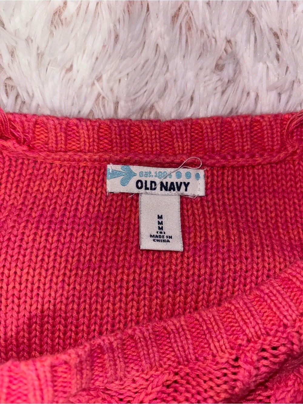 Old Navy Girls' Cable Knit Sweater
